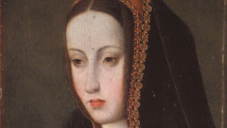 Retrato al óleo de Juana I de Castilla