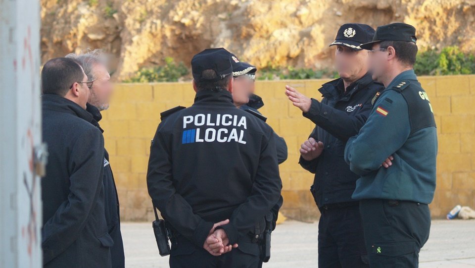 policia guardia civil mandos tarajal