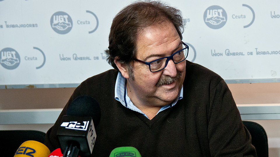 Juan Carlos Pérez, secretario general de UGT Ceuta