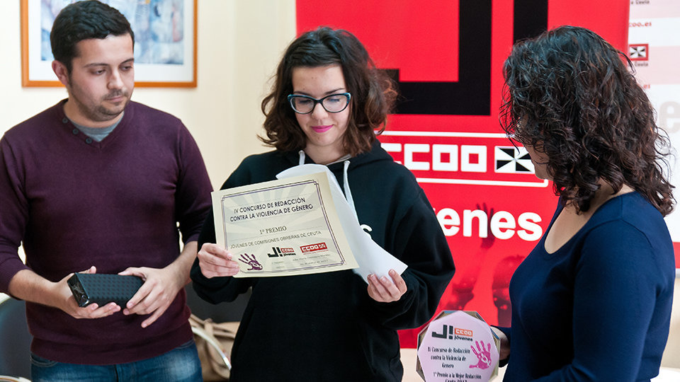 Alba Corredera, ganadora concurso relatos contra la violencia machista-1