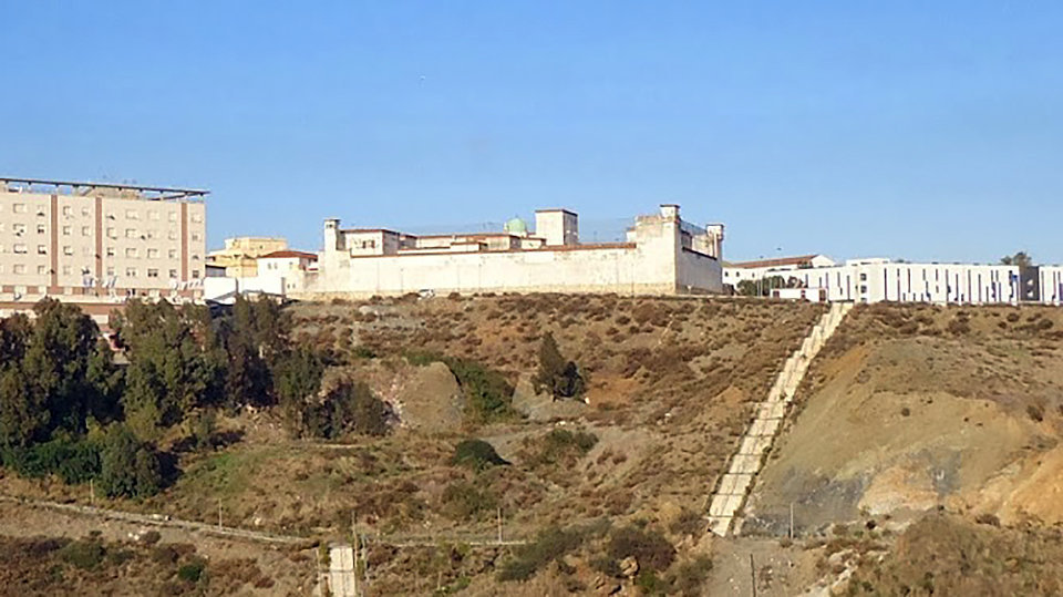 Vista panorámica de la prisión de Los Rosales