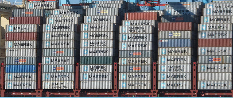 Contenedores de Maersk