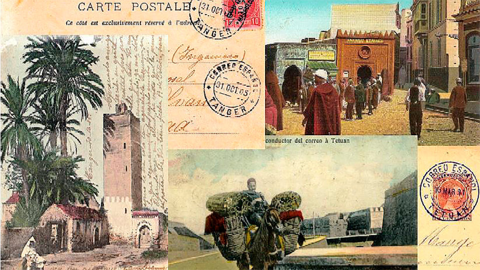 Correo postal en Marruecos