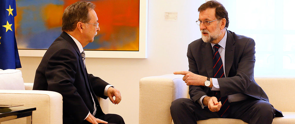 Mariano Rajoy Juan Vivas en La Moncloa