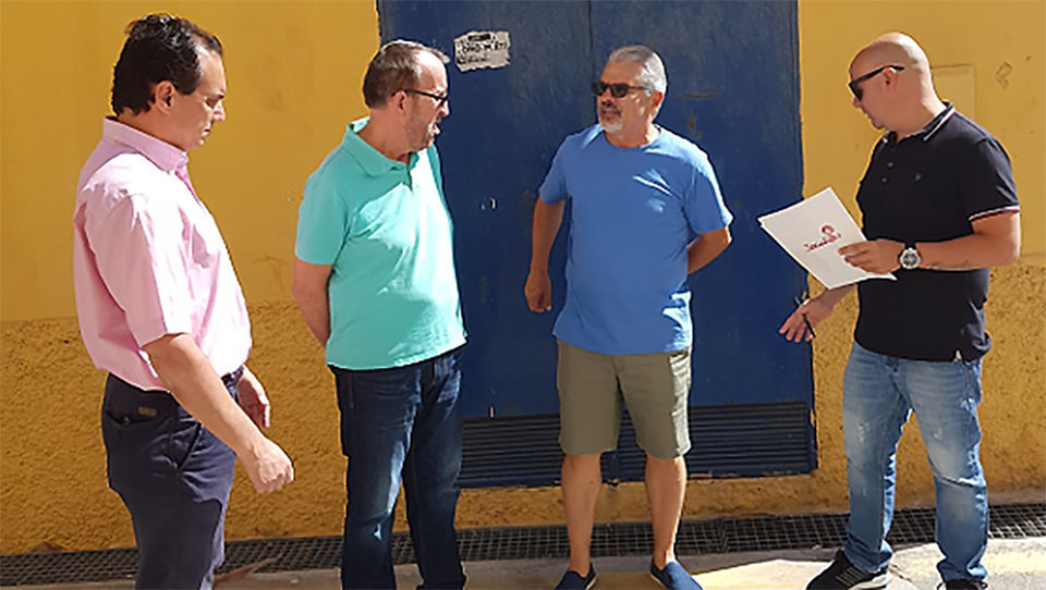 Visita de la ejecutiva socialista a Miramar Bajo