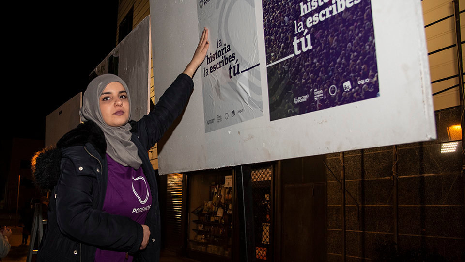 Sara Abdeselam, candidata Congreso por Podemos