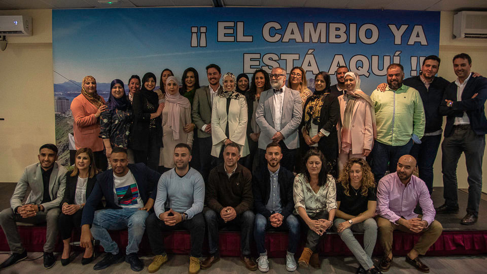 Candidatos de MDyC a las elecciones a la Asamblea de Ceuta