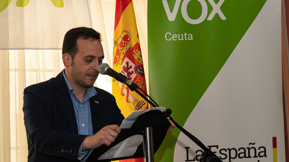 Santiago Abascal, VOX, en Ceuta (12 de 49)