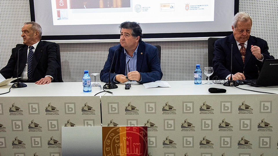 Antonio Bernal, José Luis Gómez Barceló y Teodosio Vargas Machuca