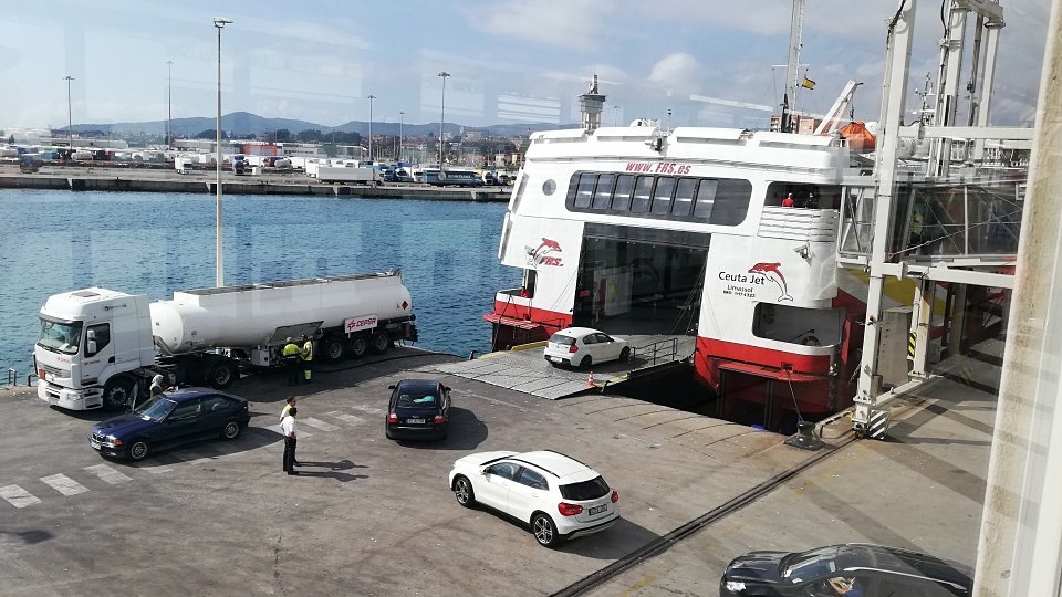 puerto algeciras embarque frs
