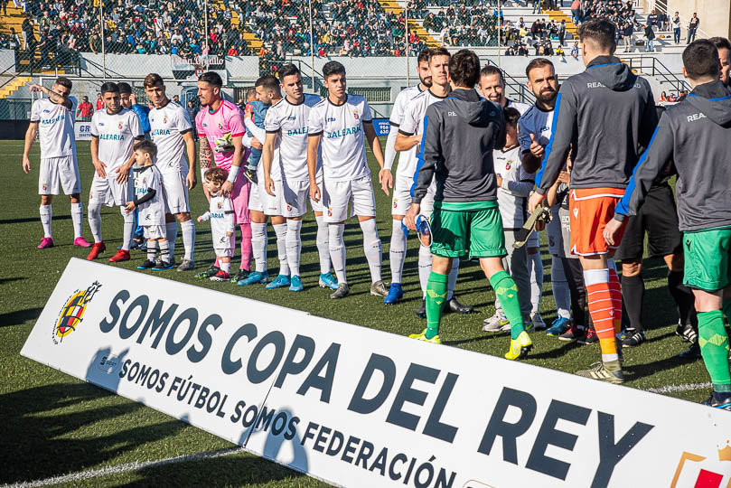 Partido de Copa entre el Ceuta y la Real Sociedad