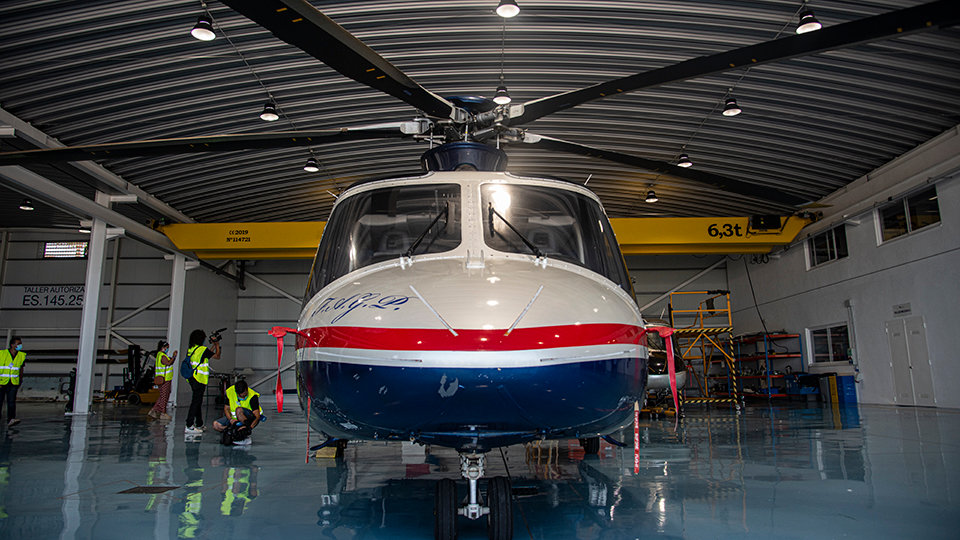 Helicóptero Hangar 