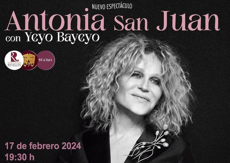Cartel de la actuación de Antonia San Juan.