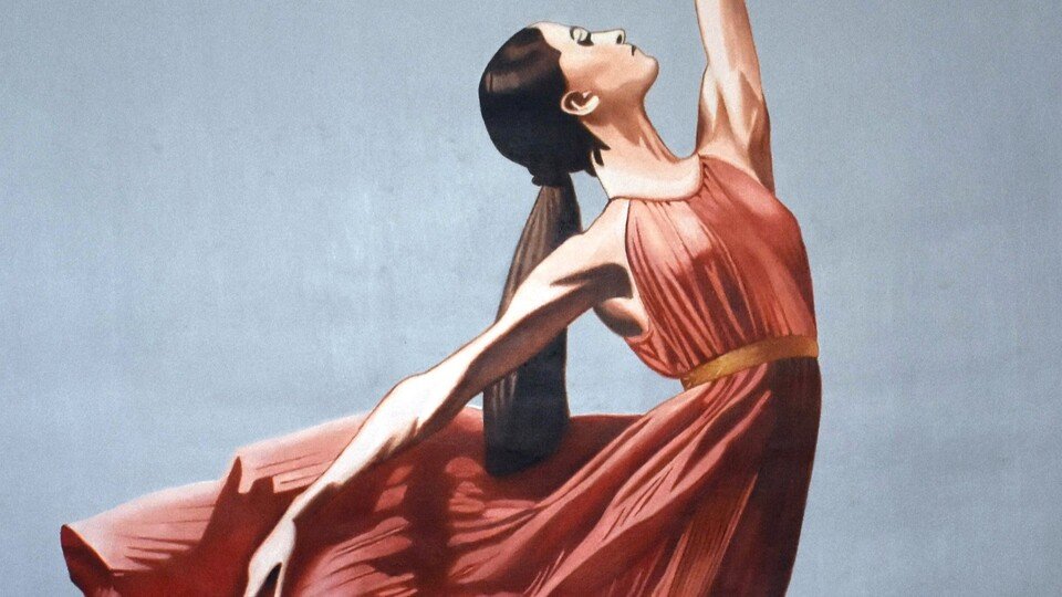 Retrato de la muestra pictórica 'Bailarinas del mundo'