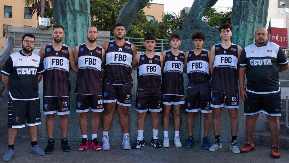 Plantel del equipo masculino de la Federación de Baloncesto / FBC