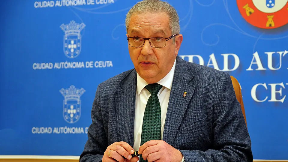 Jacob Hachuel, este viernes en sala de prensa