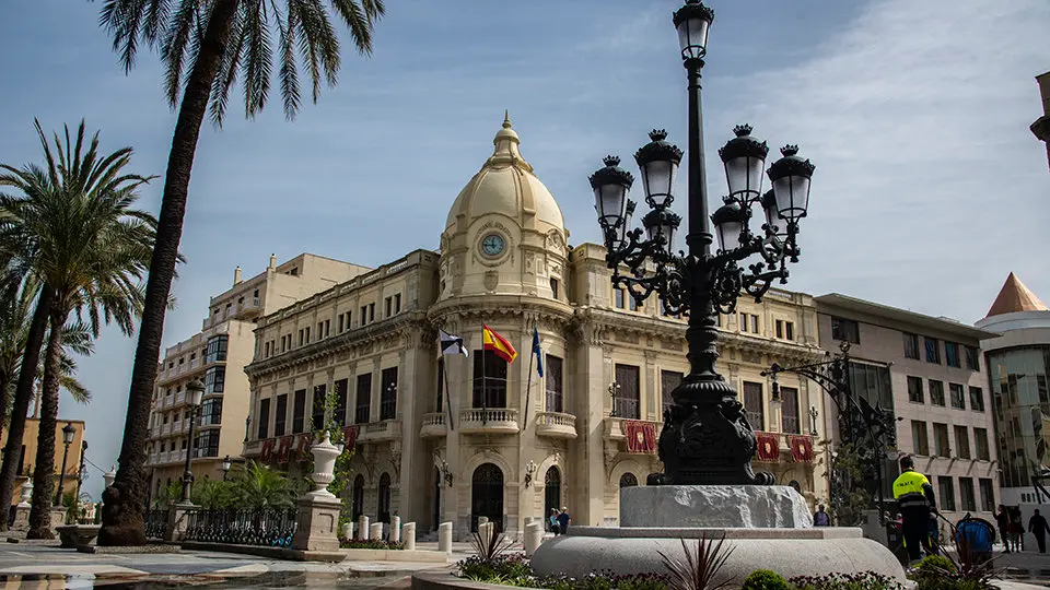 Exteriores del Palacio Auton&oacute;mico.