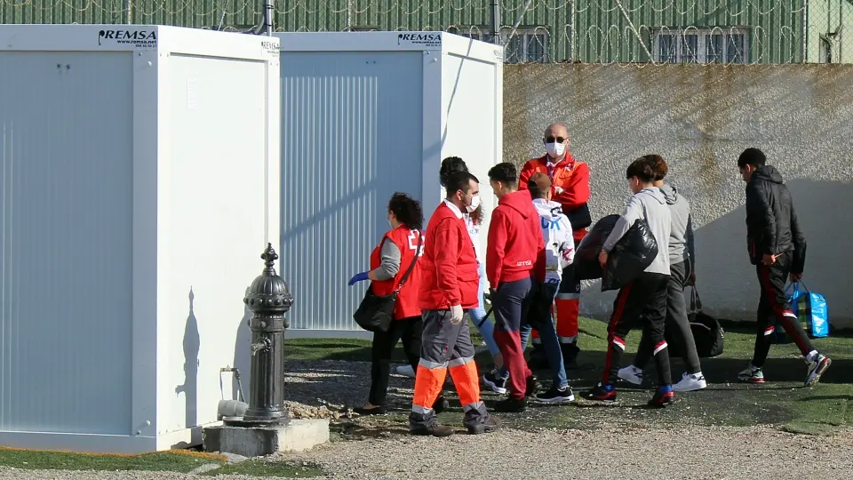Un grupo de menores, en Piniers 5