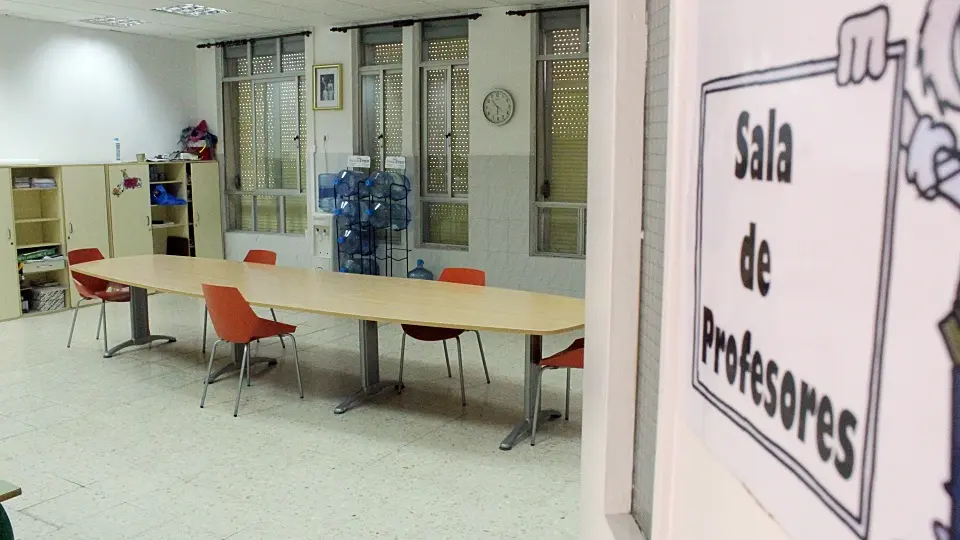 sala profesores colegio