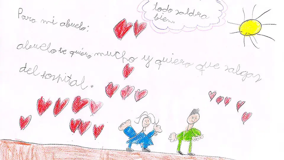 Dibujo enviado por Valeria