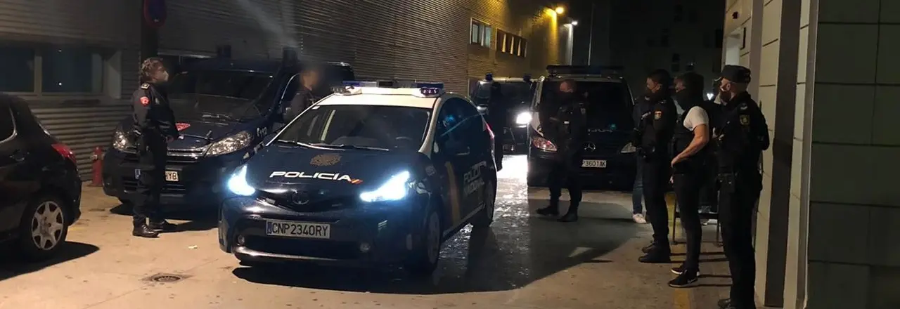 policia nacional fugado hospital feb2021