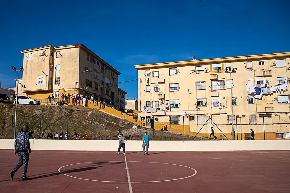 Campo de f&uacute;tbol de la barriada Pr&iacute;ncipe Felipe