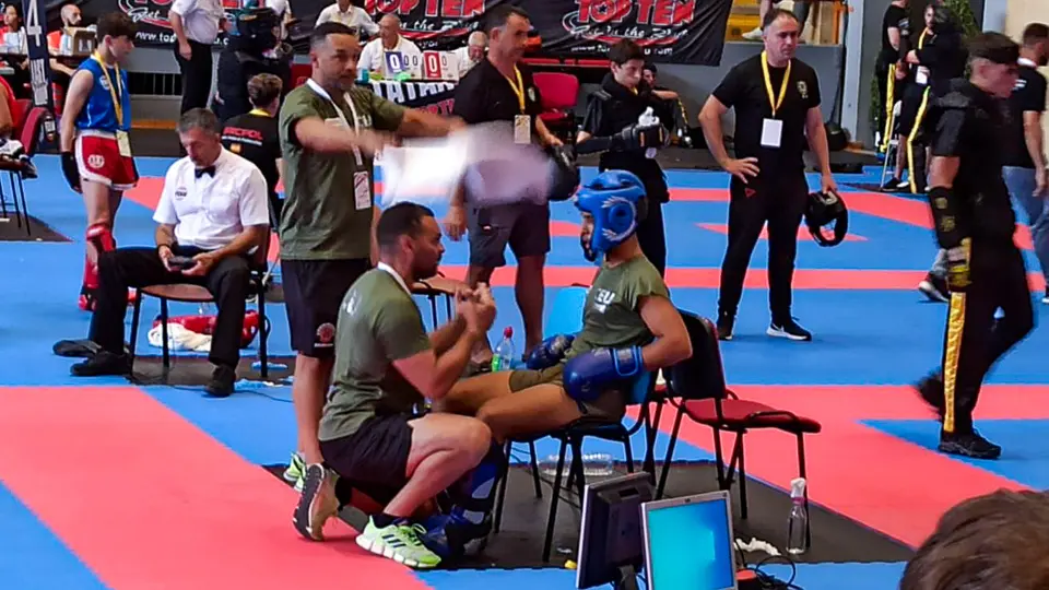 Final Campeonato de Espa&ntilde;a de kickboxing C&oacute;rdoba 2022-2