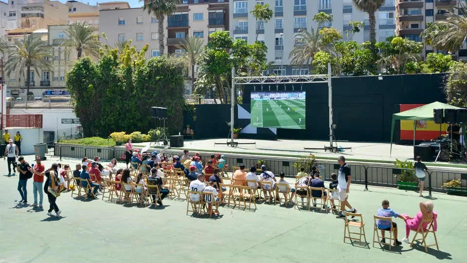 Castilla Ceuta partido auditorio Marina