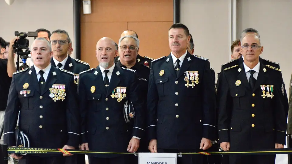 San Urbano Polic&iacute;a local medallas placas 2023