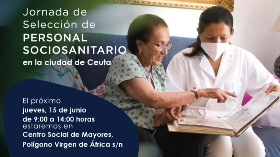 Parte del cartel promocional de las jornadas de captaci&oacute;n de Clece