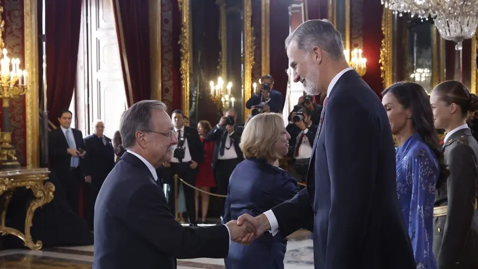 Juan Vivas rey felipe vi 12 octubre fiesta nacional hispanidad recepci&oacute;n