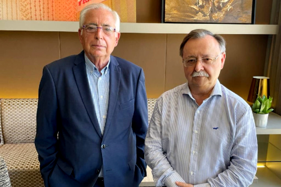  Los presidentes de Ceuta y Melilla en uno de sus encuentros / Archivo 