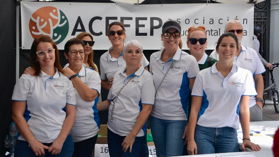 ACEFEP salud mental carrera 4.300 pasos marcha