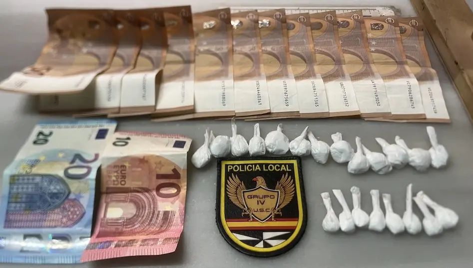 FOTO INCAUTACION droga policia local