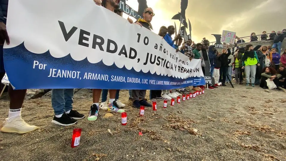 Un momento de la XI Marcha por la Dignidad.