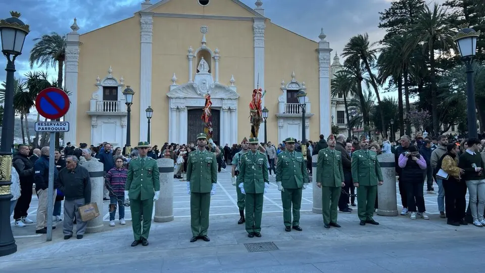 Legi&oacute;n legionarios Ej&eacute;rcito lluvia Encuentro 2024 Semana Santa