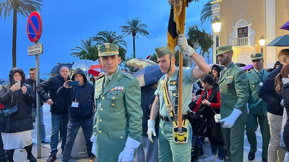 Legi&oacute;n legionarios Ej&eacute;rcito lluvia Encuentro 2024 Semana Santa