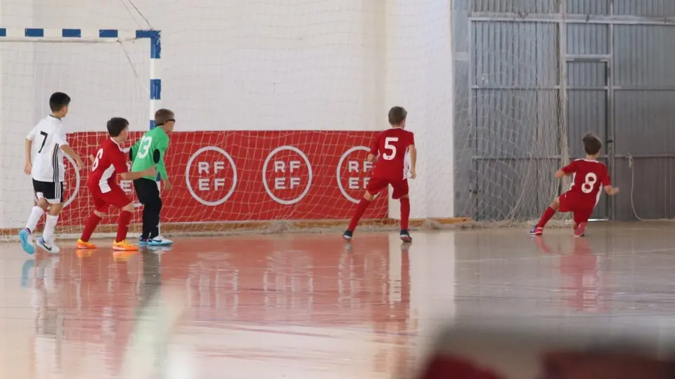 Un partido de la selecci&oacute;n ceut&iacute; Sub-10 / RFFCE