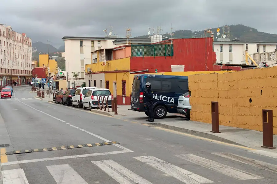  Operaci&oacute;n policial en Los Rosales / Archivo 