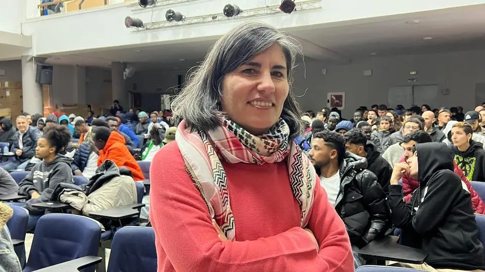 Patuca Fernández en las charlas de la XII Marcha por la Dignidad