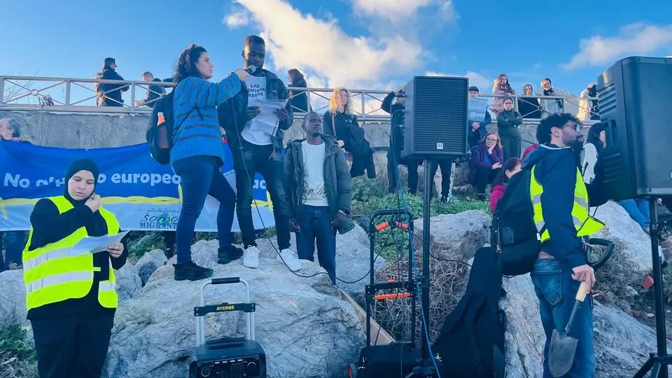 La llegada de la XXII Marcha por la Dignidad a la playa del Tarajal19