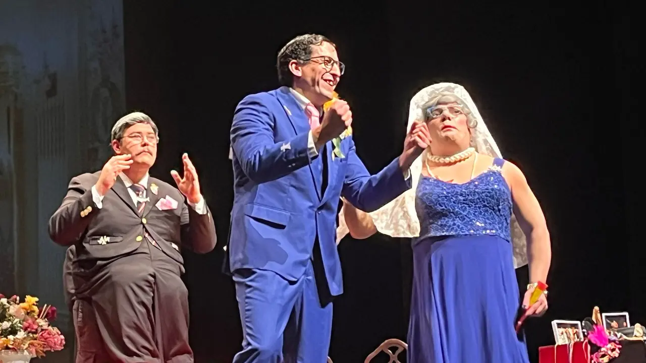 Actuación del cuarteto 'El Cardiaco'. 3