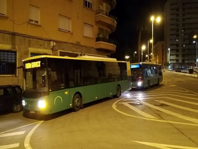  Autobuses de noche 