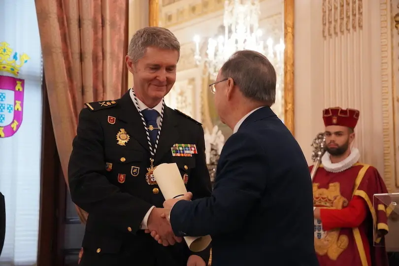 Acto de entrega de la Medalla de Oro de la Ciudad a la Polic&iacute;a Nacional.
