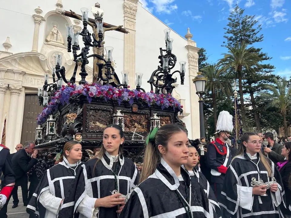 Procesión de la vera Cruz 2025.