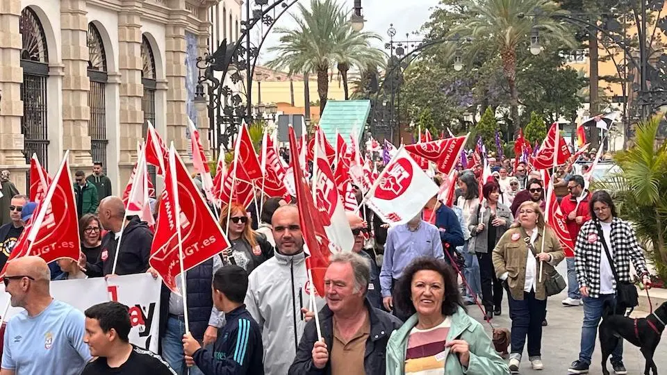 Manifestación del 1 de Mayo convocada por los sindicatos UGT y CCOO7