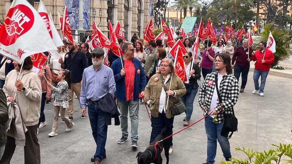 Manifestación del 1 de Mayo convocada por los sindicatos UGT y CCOO8