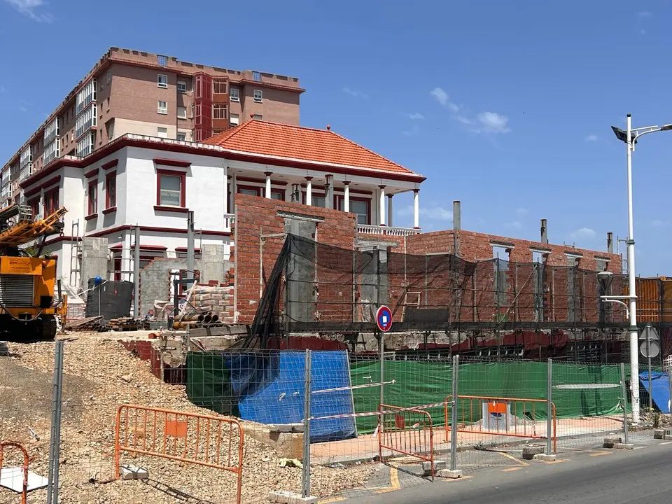 Estado en que se encontraban las obras del Centro de Crisis 24 para V&iacute;ctimas de violencia Sexual a d&iacute;a 19 de mayo, tras ya meses de retrasos / Archivo