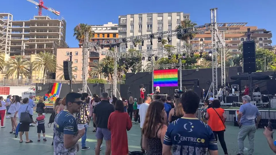 Fiesta del Orgullo LGTBIQ+, en el Auditorio de la Marina. 8
