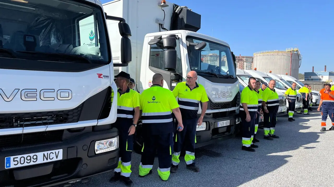 Nuevos veh&iacute;culos de Servilimpce.